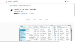 
                            9. Salesforce.com Quick Login As - Google Chrome