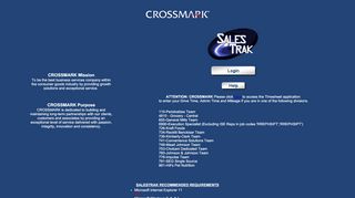 
                            3. SalesTrak Login - Crossmark