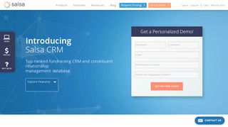 
                            2. Salsa CRM | Donor Management and Fundraising CRM