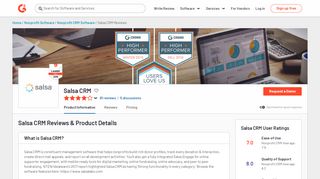 
                            5. Salsa CRM | G2
