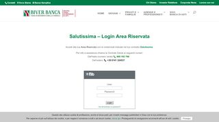 
                            4. Salutissima - Login Area Riservata - Biver Banca