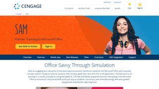 
                            2. SAM – Cengage