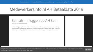 
                            7. Sam.ah - Inloggen op AH Sam van Albert Heijn …