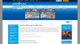 
                            8. Samba Alfursan Credit Card | Credit Cards | Personal ...