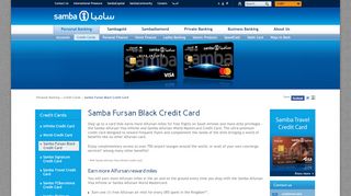 
                            7. Samba Fursan Black Credit Card | Credit Cards | Personal ...