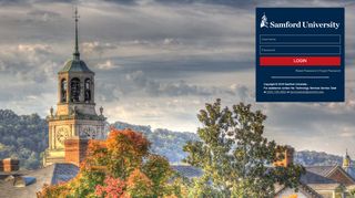 
                            6. Samford University Secure Login - QuickLaunchSSO Login