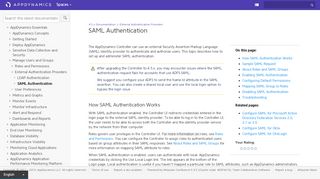 
                            6. SAML Authentication - docs.appdynamics.com