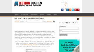 
                            9. SAML JMeter Scenario to Implement SSO - Testing Diaries