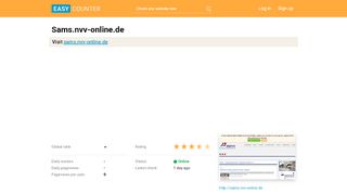 
                            8. Sams.nvv-online.de: Startseite - NWVV - Easy Counter