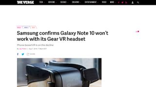 
                            7. Samsung confirms Galaxy Note 10 won’t work with its Gear ...
