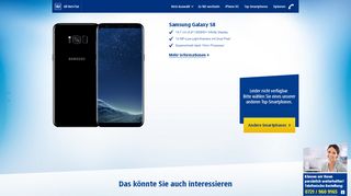 
                            8. Samsung Galaxy S8 mit Vertrag bei 1&1 bestellen