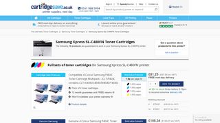 
                            3. Samsung SL-C480FN Toner Cartridges, Samsung Xpress SL ...