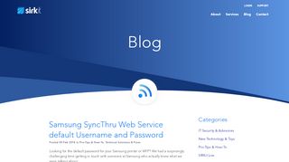 
                            5. Samsung SyncThru Web Service default Username and Password ...