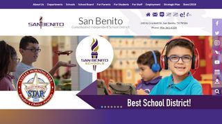 
                            2. San Benito Consolidated Independent School District