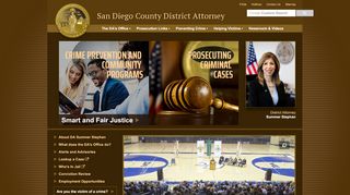 
                            1. San Diego County District Attorney