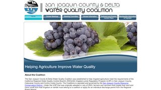 
                            9. San Joaquin County and Delta Water Quality Coalition