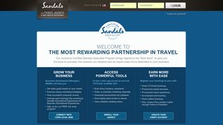 
                            11. Sandals Travel Agents Portal
