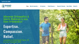 
                            5. Sano Orthopedics | Expert Orthopedics Kansas City