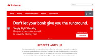 
                            9. Santander Bank: Online Bank Account | Personal Banking