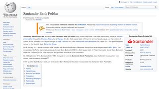 
                            4. Santander Bank Polska - Wikipedia