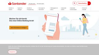 
                            2. Santander - Privatkunden