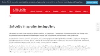 
                            5. SAP Ariba integration for suppliers for orders and invoices - Seeburger