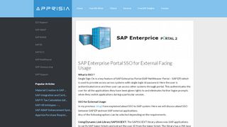 
                            8. SAP Enterprise Portal SSO for External Facing Usage - Get Seemless ...