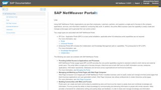 
                            1. SAP Help Portal Links