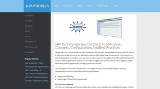 
                            7. SAP Portal Single Sign On (SSO) To SAP: Basic Concepts ...