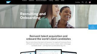 
                            8. SAP Recruiting and Onboarding | Talent Acquisition & ATS | HR Cloud