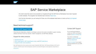 
                            2. SAP Service Marketplace