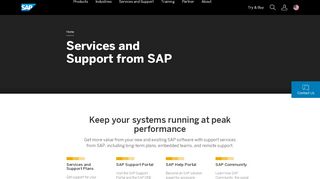 
                            4. SAP Support and Service