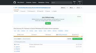 
                            9. SAP/cloud-ariba-discovery-rfx-to-external-marketplace-ext ... - GitHub