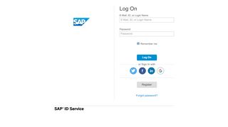 
                            9. SAP.com: Log On