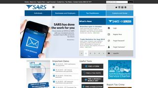 
                            1. SARS Home - SARS (South African Revenue Service)