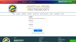 
                            2. SAS - Society for Applied Spectroscopy
