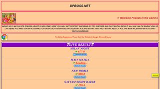 
                            9. SATTA MATKA | KALYAN MAIN MATKA | MATKA RESULT - …