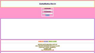 
                            8. SATTA MATKA LIVE FORUM LOGIN