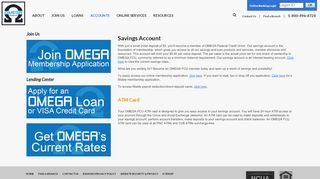 
                            6. Savings Account | Omega Federal Credit Union