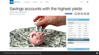 
                            8. Savings accounts with the highest yields - Business - CNN.com