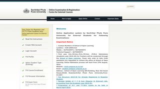 
                            8. Savitribai Phule Pune University : Online Registration ...