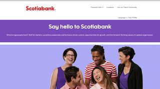 
                            8. Say hello to Scotiabank