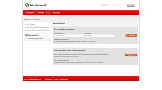 
                            10. SBahn München - Shop Login