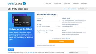 
                            5. SBI IRCTC Credit Card - Offers, Benefits, Rewards, How to ...