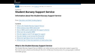 
                            1. SBSS Guidance - Student Bursary Support Service