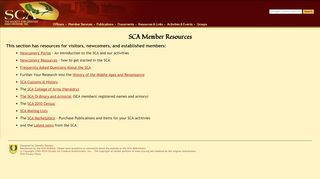 
                            2. SCA, Inc. | SCA Member Resources - SCA.org