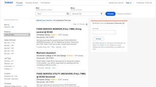 
                            8. Scad Jobs, Employment in Savannah, GA | Indeed.com