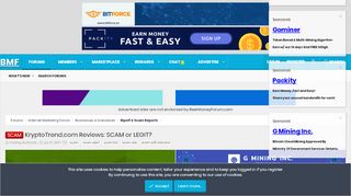 
                            4. SCAM - KryptoTrend.com Reviews: SCAM or LEGIT? | BeerMoneyForum ...