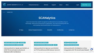 
                            5. SCANalytics Archives | AdvisoryWorld