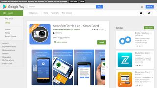 
                            7. ScanBizCards Lite - Scan Card - Apps on Google Play